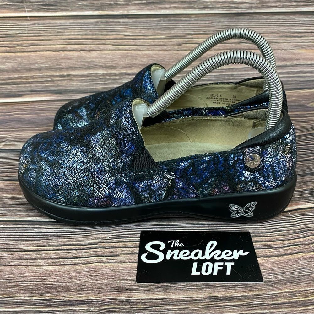 Alegria Keli Womens Print Clogs - Picture 3 of 8